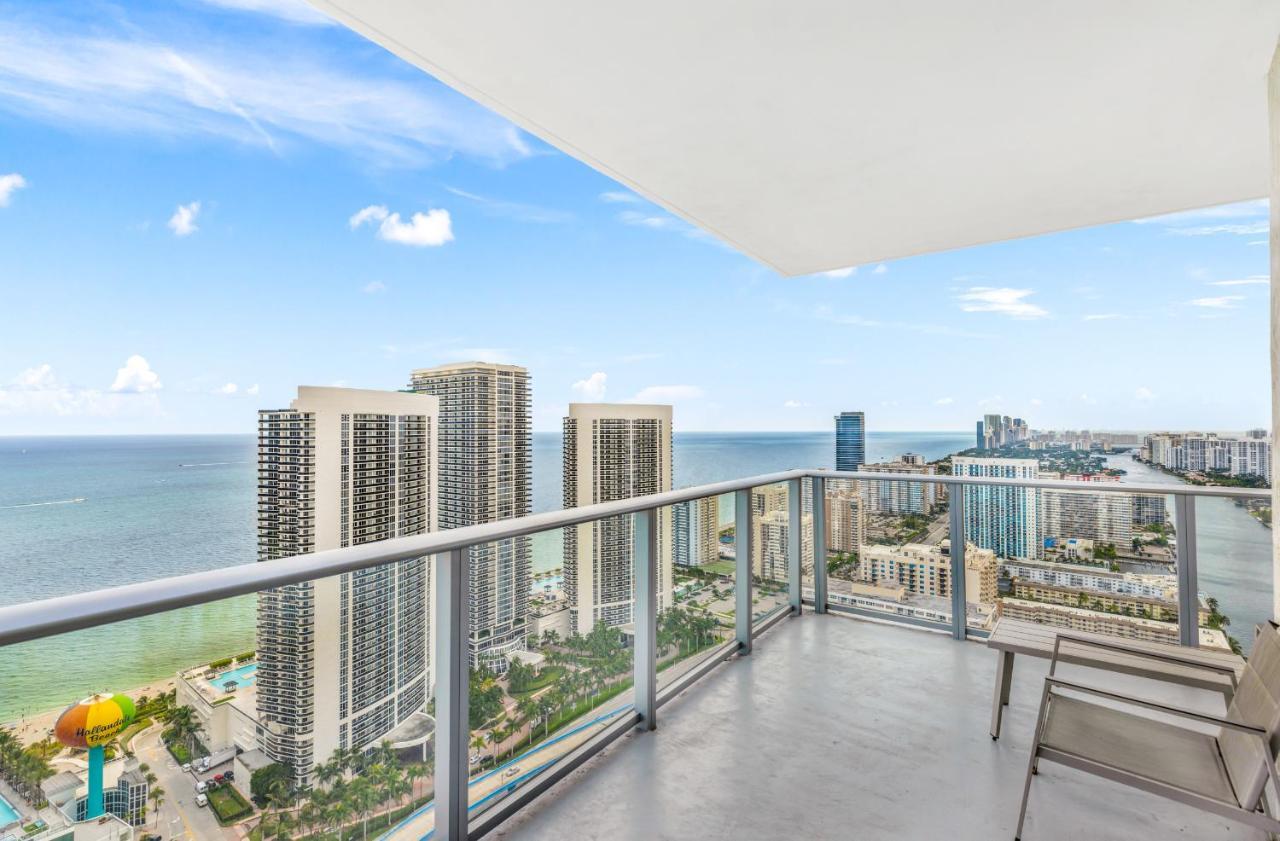Hyde Beach House - Millionaire 2 Bd 2 Ba Apt, Direct Ocean View, 5 Min Walk To Ocean Hollywood Kültér fotó