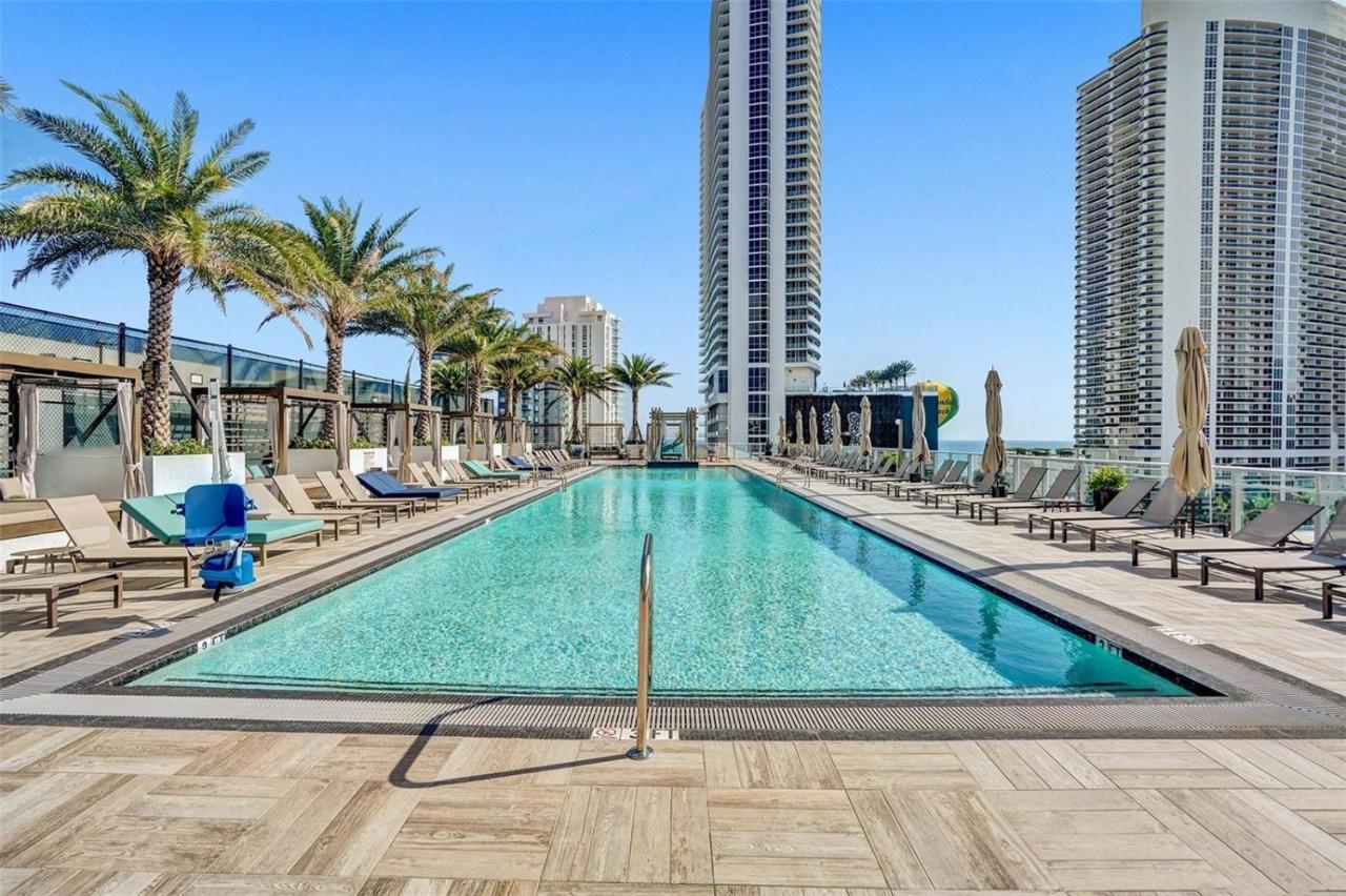 Hyde Beach House - Millionaire 2 Bd 2 Ba Apt, Direct Ocean View, 5 Min Walk To Ocean Hollywood Kültér fotó