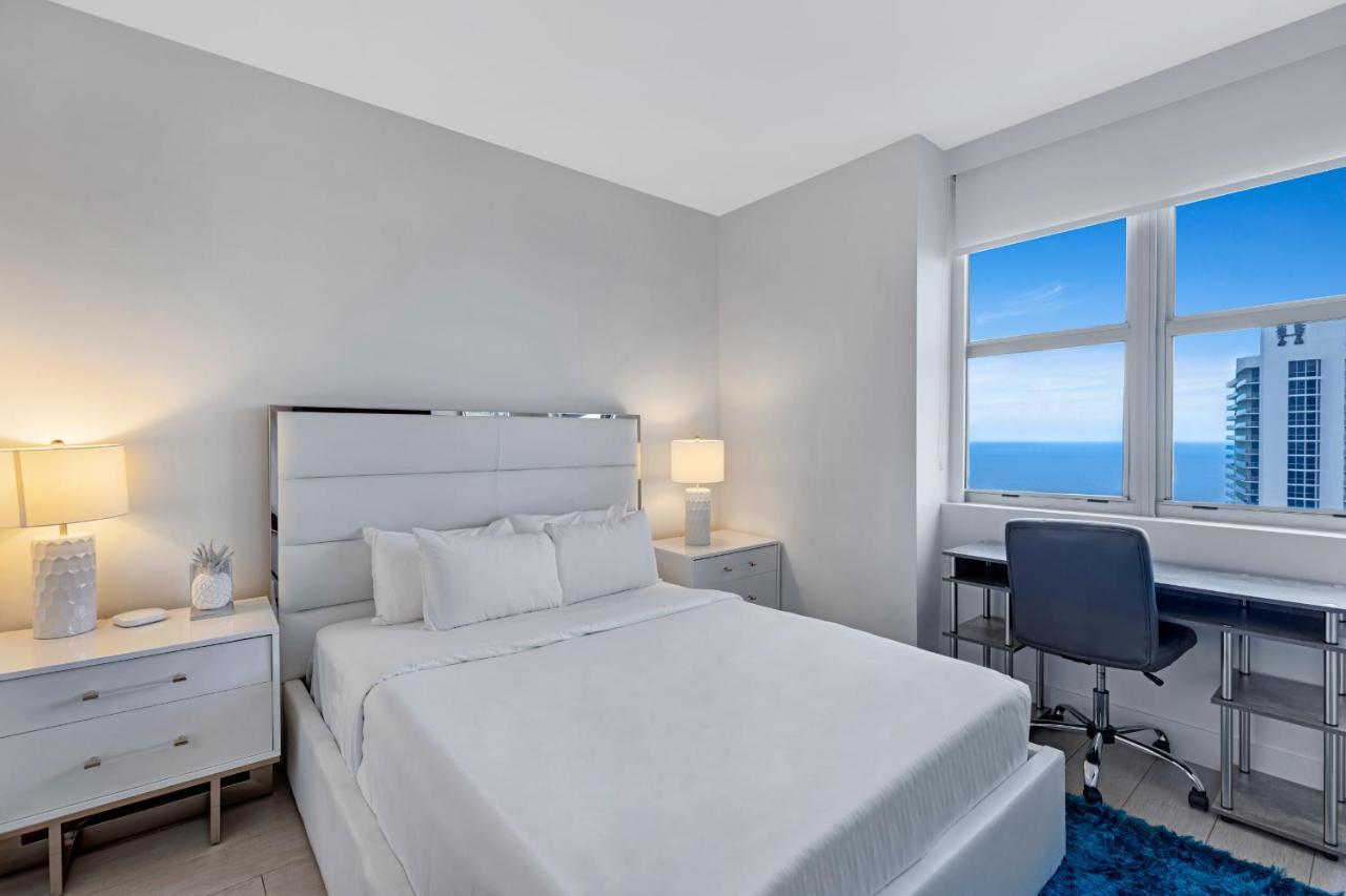 Hyde Beach House - Millionaire 2 Bd 2 Ba Apt, Direct Ocean View, 5 Min Walk To Ocean Hollywood Kültér fotó