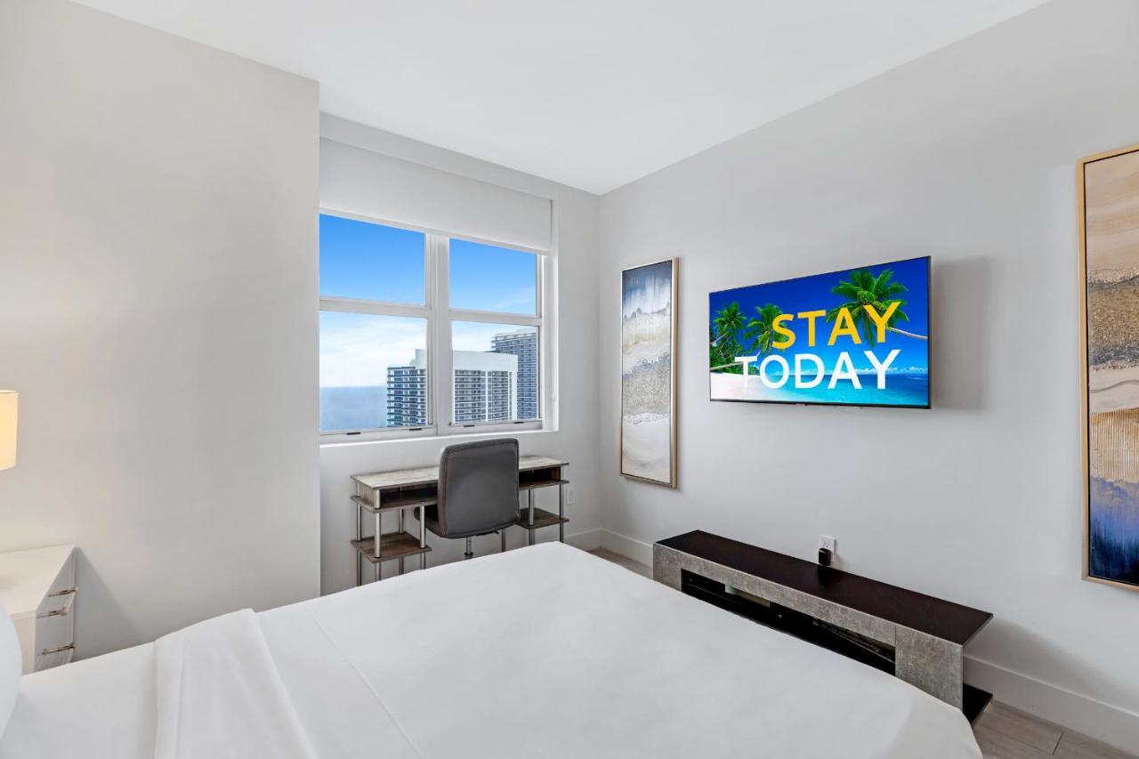 Hyde Beach House - Millionaire 2 Bd 2 Ba Apt, Direct Ocean View, 5 Min Walk To Ocean Hollywood Kültér fotó