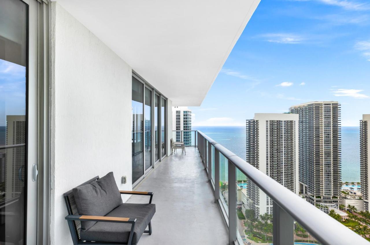 Hyde Beach House - Millionaire 2 Bd 2 Ba Apt, Direct Ocean View, 5 Min Walk To Ocean Hollywood Kültér fotó